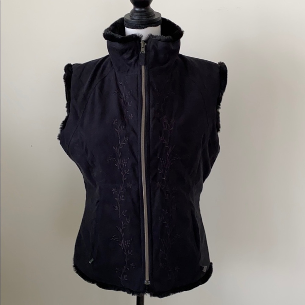 Beautiful Faux Fur Reversible Vest